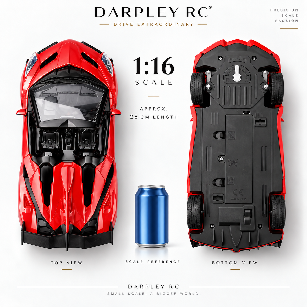 DARPLEY DriftX™ — 1:16 Remote Control Racing Car