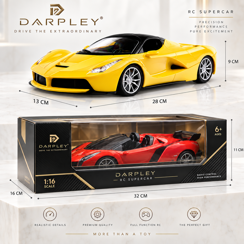 DARPLEY DriftX™ — 1:16 Remote Control Racing Car