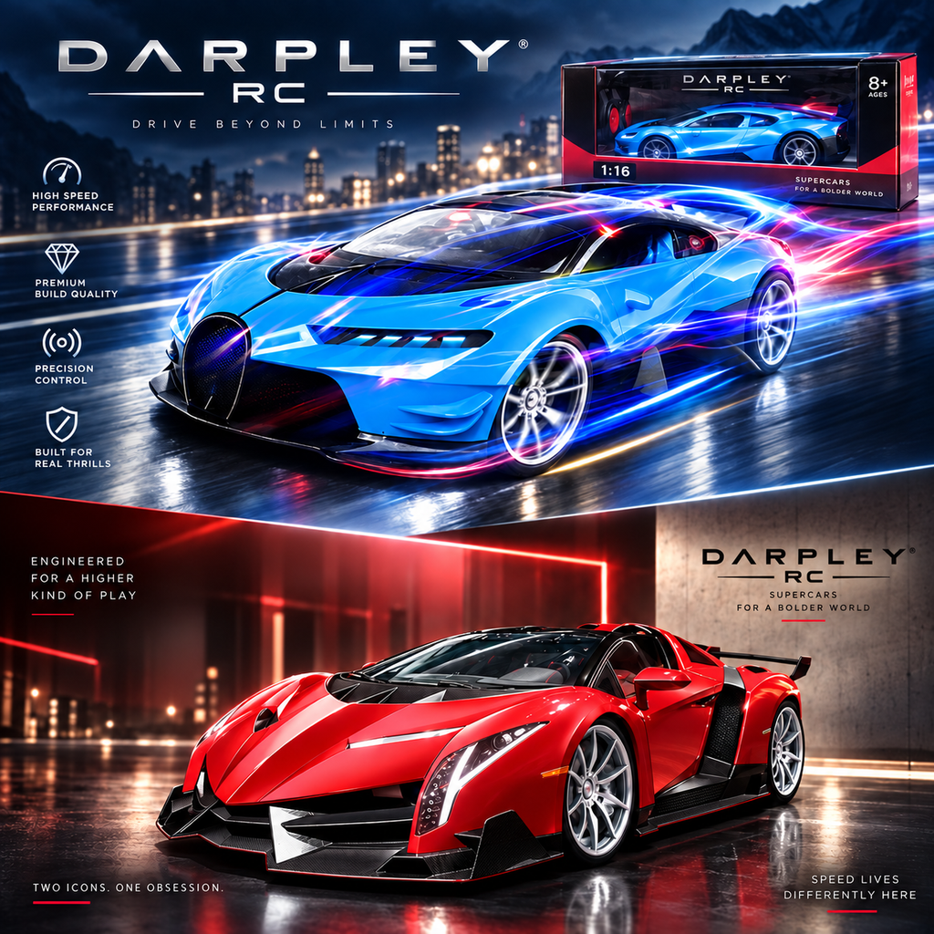 DARPLEY DriftX™ — 1:16 Remote Control Racing Car